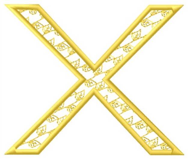 Picture of St. Andrews Cross Machine Embroidery Design