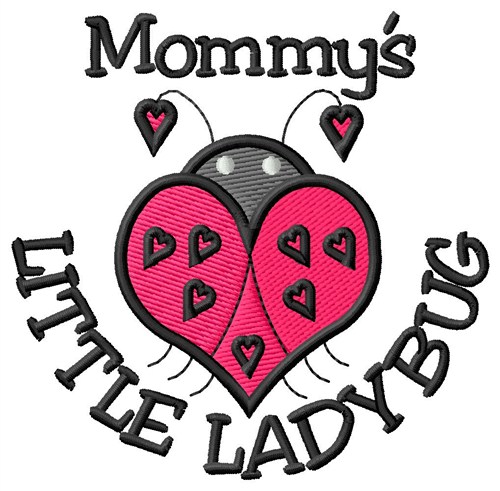 Little Ladybug Machine Embroidery Design