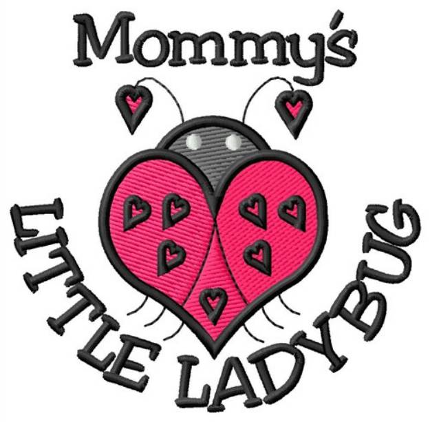 Picture of Little Ladybug Machine Embroidery Design