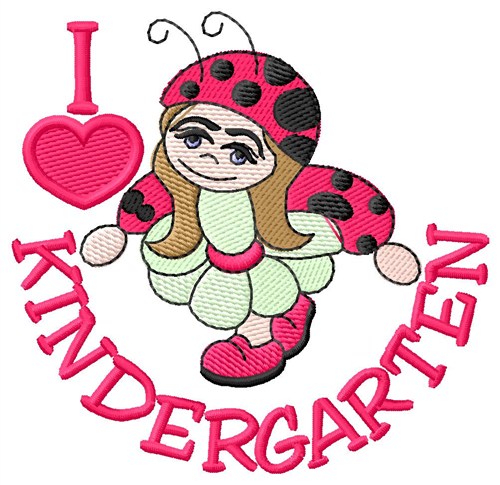 Kindergarten Machine Embroidery Design