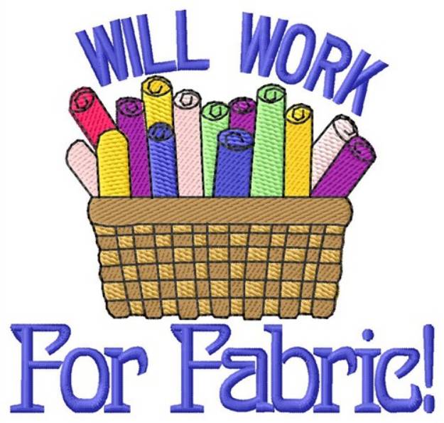 Picture of For Fabric Machine Embroidery Design