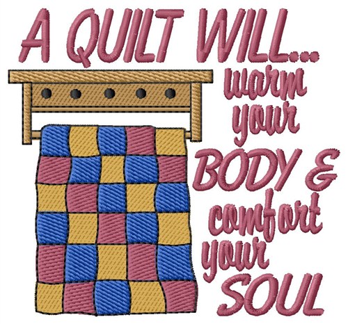 Comfort Your Soul Machine Embroidery Design