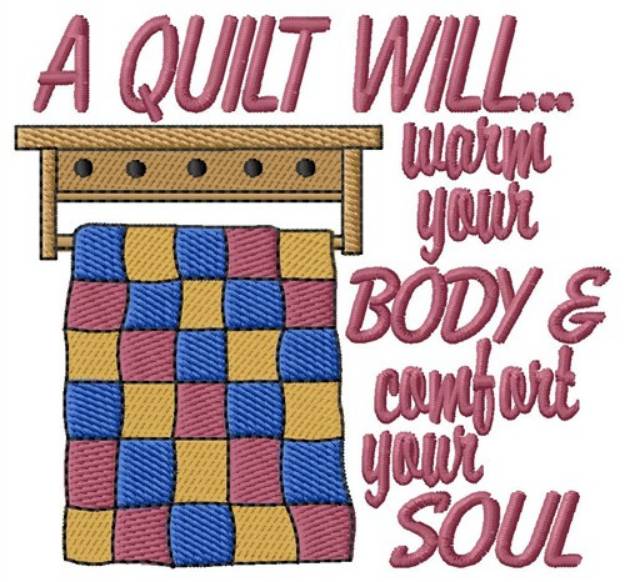 Picture of Comfort Your Soul Machine Embroidery Design