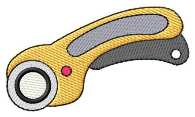 Picture of Rotary Cutter Machine Embroidery Design