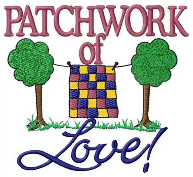 Picture of Patchwork Machine Embroidery Design