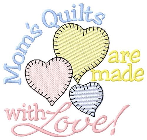 Moms Quits Machine Embroidery Design