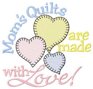 Picture of Moms Quits Machine Embroidery Design