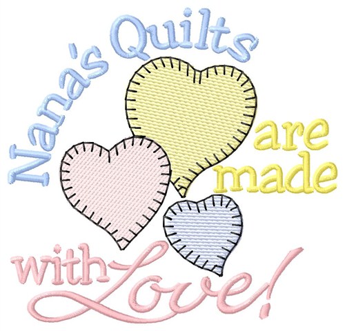 Nanas Quilts Machine Embroidery Design