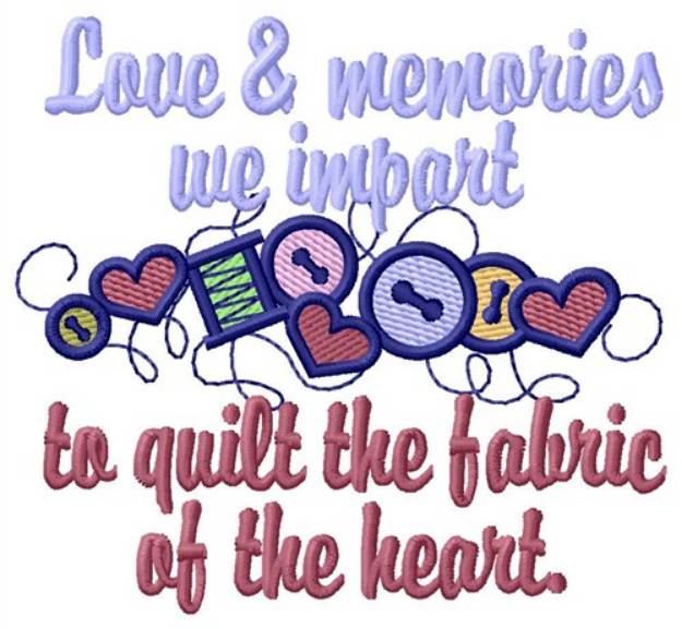 Picture of Of The Heart Machine Embroidery Design