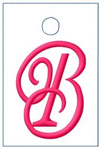 Picture of Luggage Tag B Machine Embroidery Design