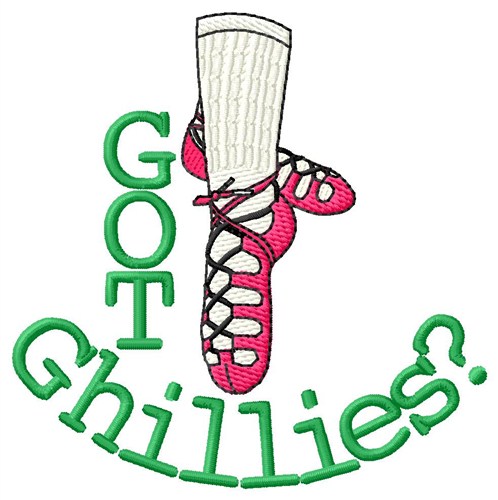 Got Ghillies? Machine Embroidery Design