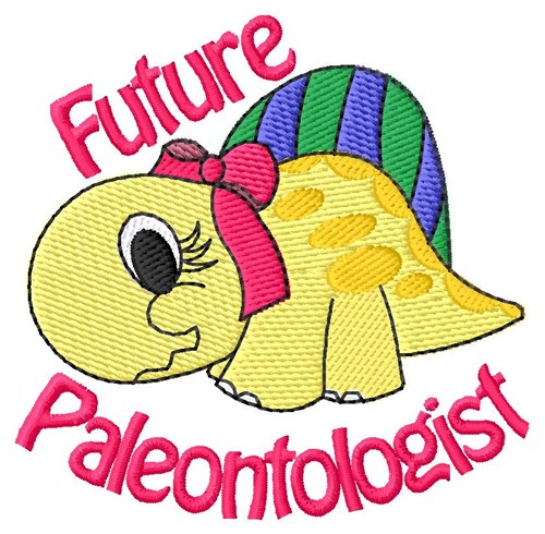 Future Paleontologist Machine Embroidery Design