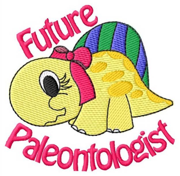 Picture of Future Paleontologist Machine Embroidery Design