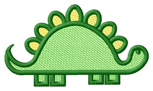 Dinosaur Machine Embroidery Design