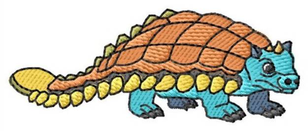 Picture of Ankylosaurus Machine Embroidery Design