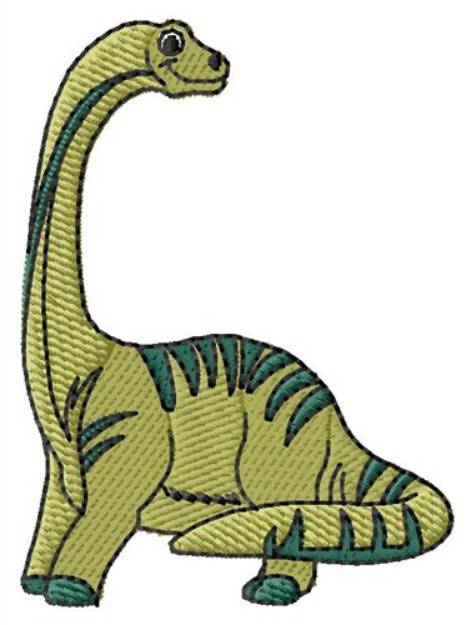 Picture of Apatosaurus Machine Embroidery Design