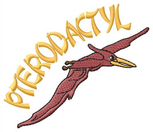 Picture of Pteradactyl Machine Embroidery Design