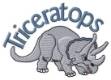 Picture of Triceratops Machine Embroidery Design