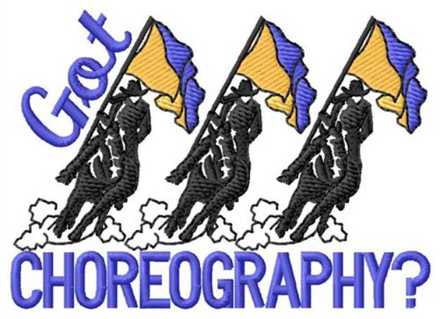 Picture of Got Choreography Machine Embroidery Design