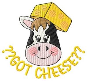 Picture of Got Cheese? Machine Embroidery Design