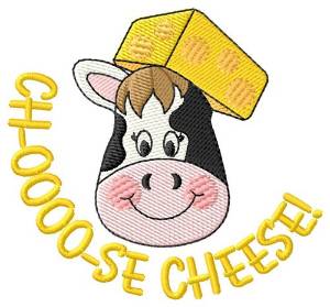 Picture of Choose Cheese Machine Embroidery Design
