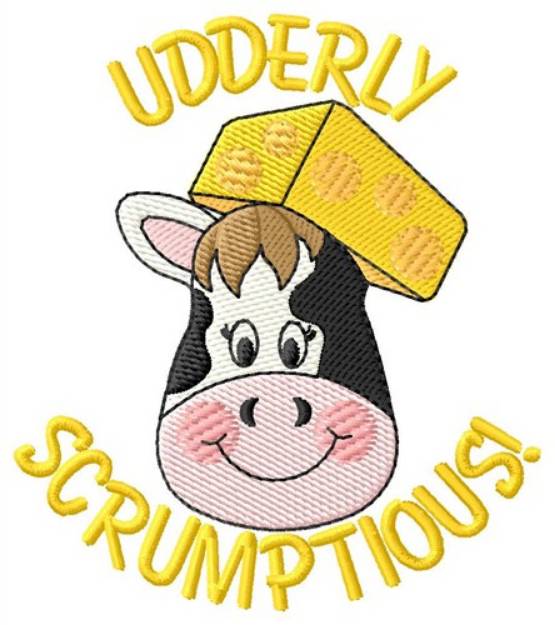 Picture of Udderly Scrumptious Machine Embroidery Design