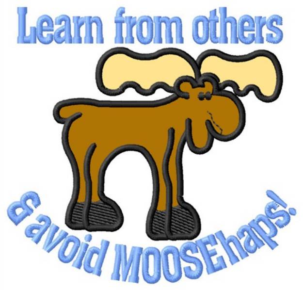 Picture of Avoid Moosehaps Machine Embroidery Design