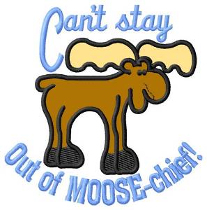 Picture of Moosechief Machine Embroidery Design