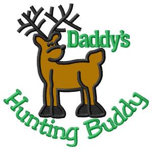 Picture of Daddys Hunting Buddy Machine Embroidery Design