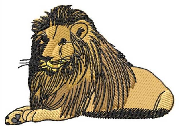 Picture of Leo The Lion Machine Embroidery Design