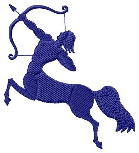 Picture of Archer Silhouette Machine Embroidery Design