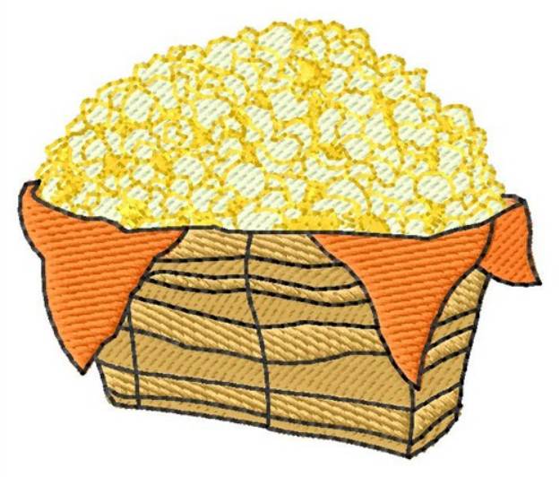 Picture of Popcorn Machine Embroidery Design