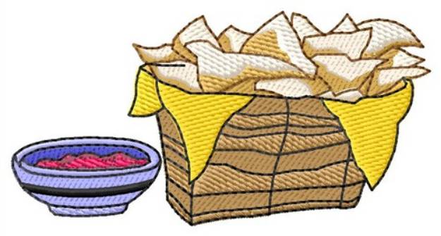 Picture of Chips & Salsa Machine Embroidery Design