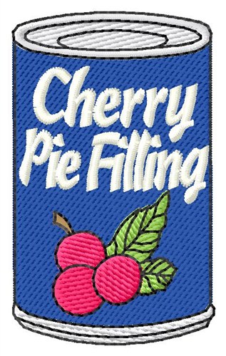 Cherry Pie Filling Machine Embroidery Design