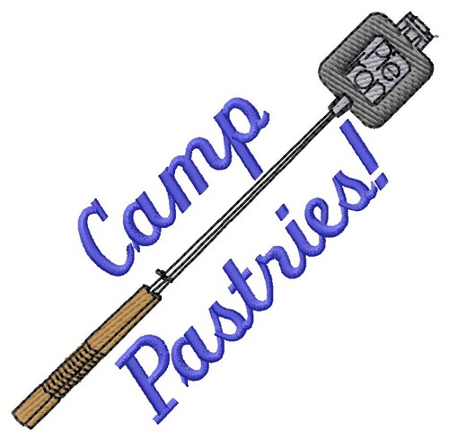 Camp Pastries Machine Embroidery Design