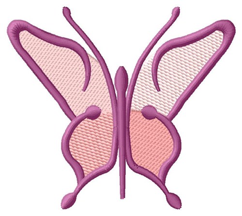 Spring Butterfly Machine Embroidery Design
