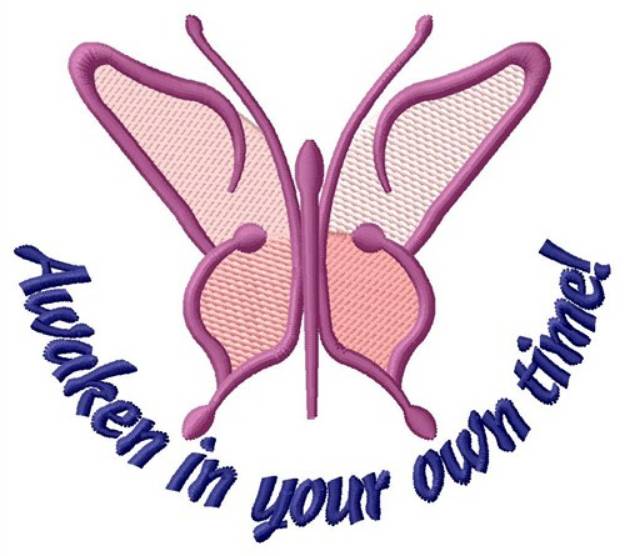 Picture of Awaken Butterfly Machine Embroidery Design