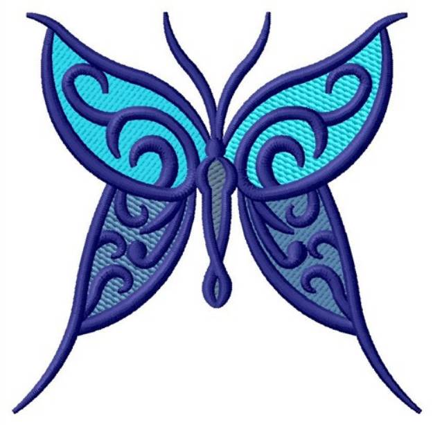 Picture of Beautiful Butterfly Machine Embroidery Design