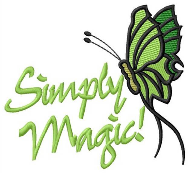 Picture of Simply Magic Butterfly Machine Embroidery Design
