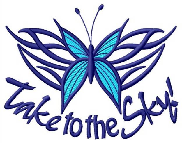 Picture of Take To The Sky Machine Embroidery Design