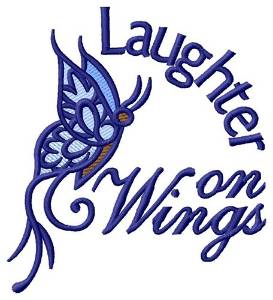 Picture of Laughter On Wings Machine Embroidery Design