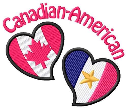 Canadian-American Machine Embroidery Design