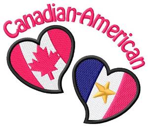 Picture of Canadian-American Machine Embroidery Design