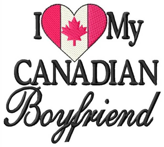 Picture of Canadian Boyfriend Machine Embroidery Design