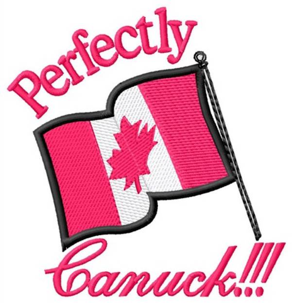 Picture of Perfectly Canuck Machine Embroidery Design
