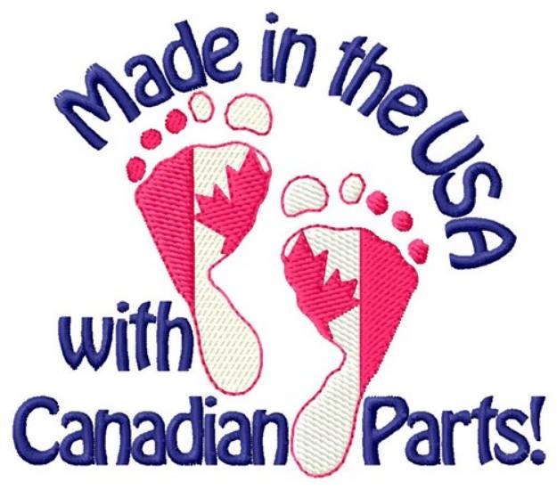 Picture of Made in USA Machine Embroidery Design