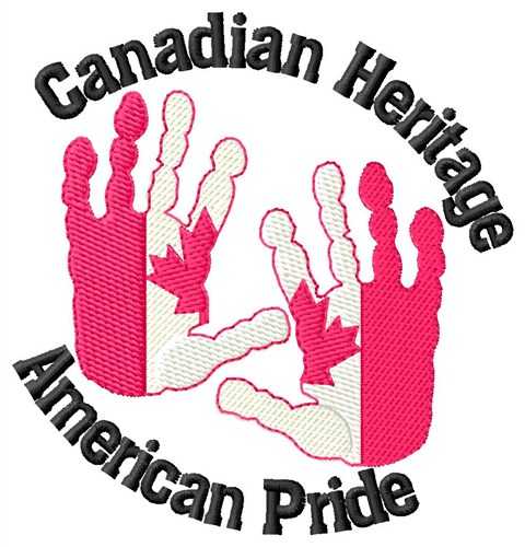 Canadian Heritage Machine Embroidery Design