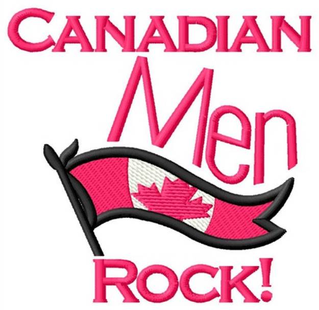 Picture of Canadian Men Rock Machine Embroidery Design