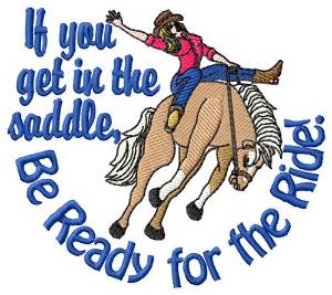 Picture of Ready For The Ride Machine Embroidery Design