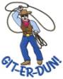 Picture of Git-er-dun Machine Embroidery Design